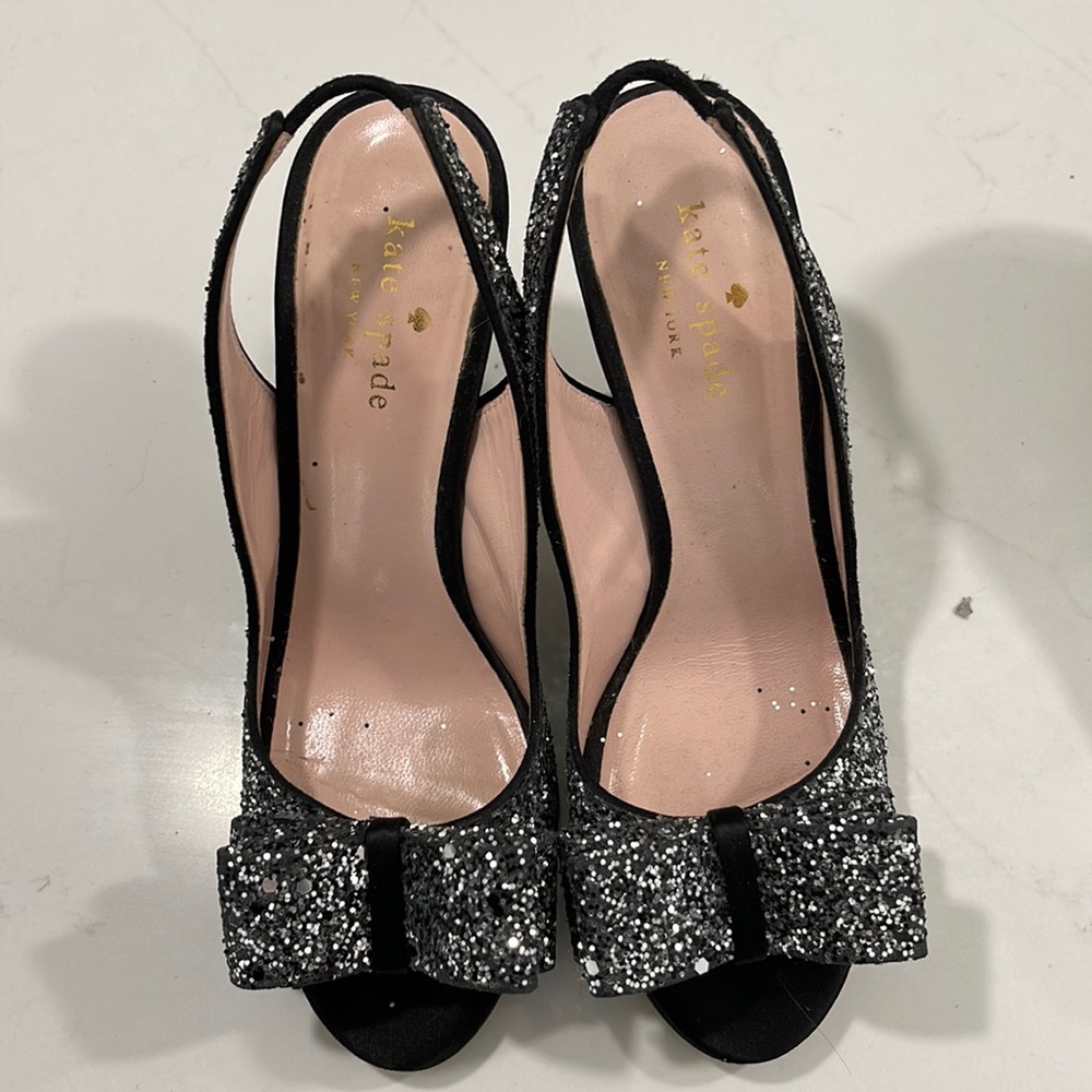 Kate spade sparkle heels